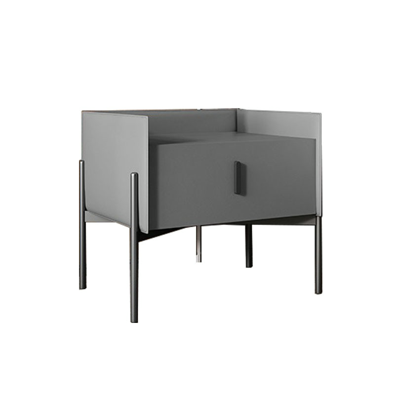 Modern grey nightstand lohabour